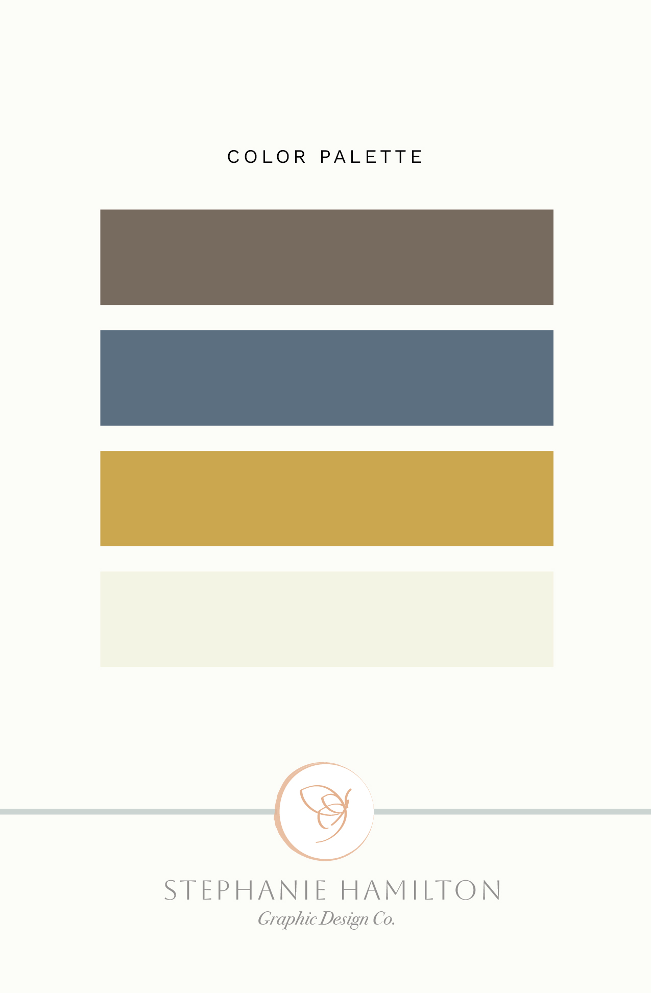 Color palette for pet resort branding - STEPHANIE HAMILTON DESIGN CO