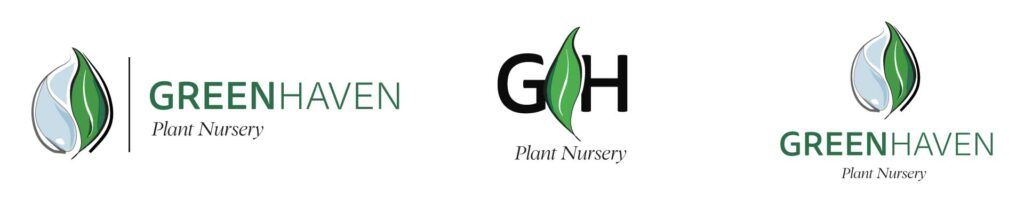 custom plant nursery logo design